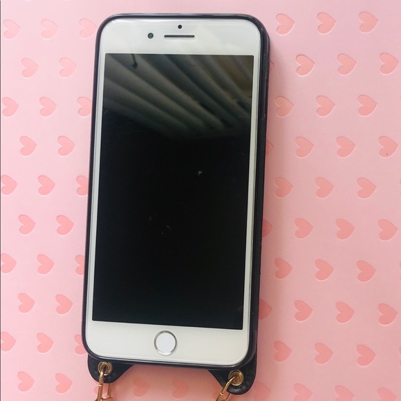 CUSTOM Yellow Vegan Leather Wallet iPhone Case - Picture 5 of 5